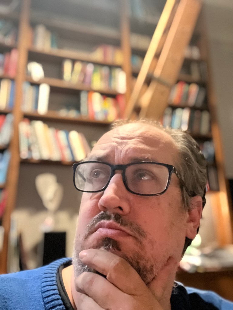 A man not seeing the future coming